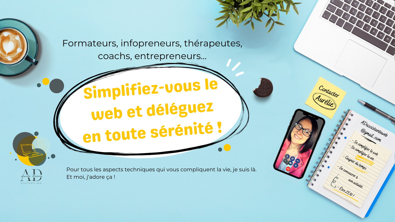 assistante virtuelle / assistante web